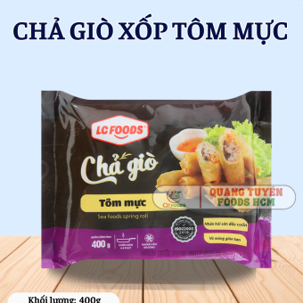 CHẢ GIÒ XỐP TÔM MỰC LC 20C 400G