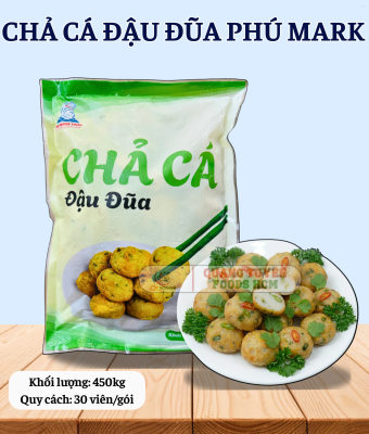 CHẢ CÁ ĐẬU ĐŨA PHÚ MARK CCĐĐ 28-30V 450GR