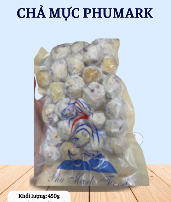 CHẢ MỰC PHÚ MART 36V 450G