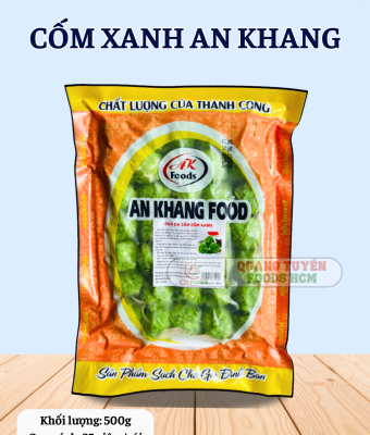 CỐM XANH AN KHANG CXAK 35V 500G