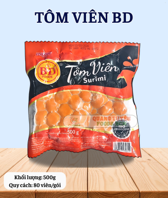 TÔM VIÊN BD 80V 500G 