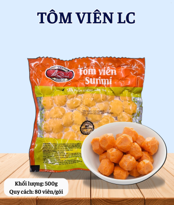 TÔM VIÊN LC 160V 500G 