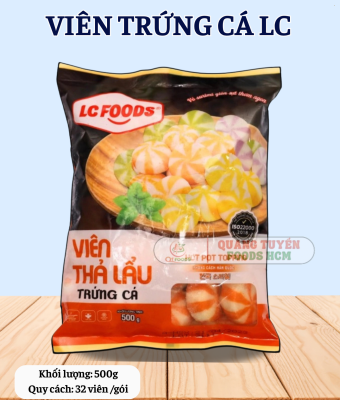 VIÊN THẢ LẨU TRỨNG CÁ CAM VTL LC 32V 500G 