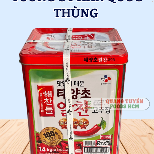 TƯƠNG ỚT HÀN QUỐC - THÙNG Q4KG