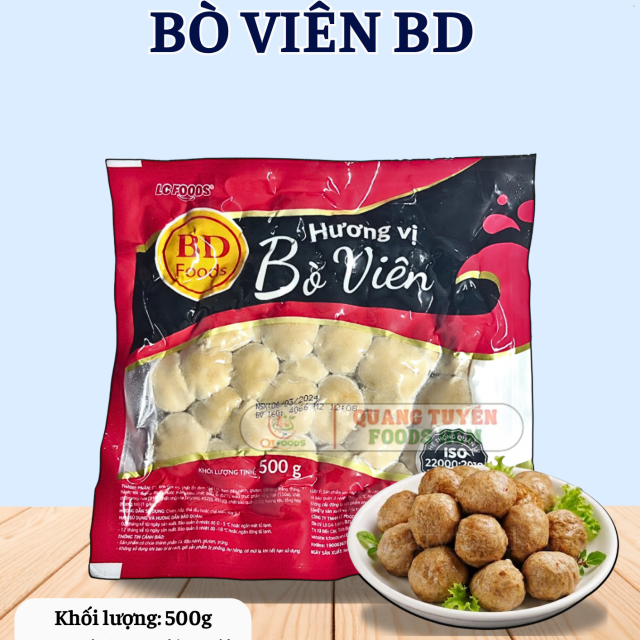 BÒ VIÊN BD 80V 500G 