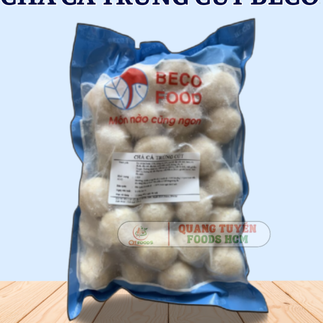 CHẢ CÁ TRỨNG CÚT BECO CCTC 20V 1KG