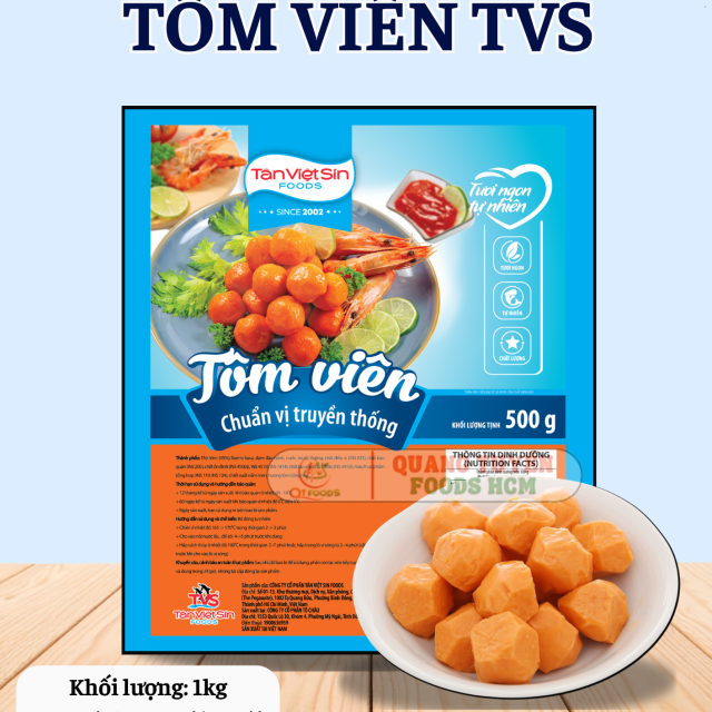 TÔM VIÊN TVS 500G