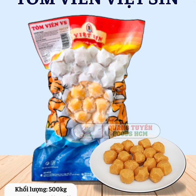 TÔM VIÊN VIỆT SIN 160V 500G