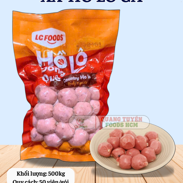XX HỒ LÔ GÀ HLG LC 50V 500G