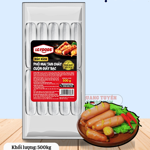 XX PHÔ MAI TAN CHẢY GIẤY BẠC LC 10C 500G